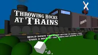 Throwing Rocks at Trains - Unity Game