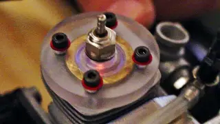 Nitro Engine Visible Combustion!