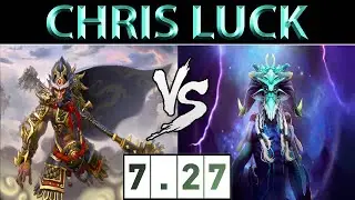 Chris Luck [Monkey King] vs [Leshrac] ► NA Ranked ► Dota 2 7.27