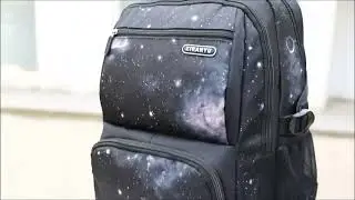 Conheça o Kit Mochila de Rodinha Mais Lancheira e Estojo Galaxy