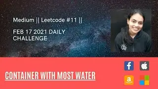 11. Container With Most Water || LEETCODE || code + intuition