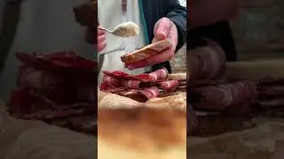 Mega Pastrami Sandwich  #pastrami #sandwich #fyp  #shorts #beef