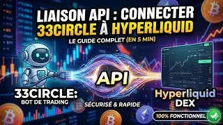 API connection between the Bot (33Circle) and Hyperliquid in less than 5 minutes! ||COMPLETE TUTO...