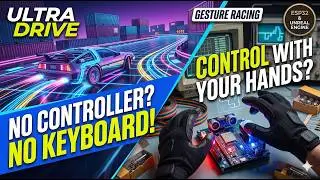 I Built a Racing Game Controlled by Hand Gestures | ESP8266 + Unreal Engine