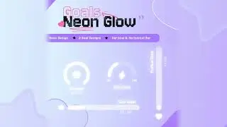 Neon Goal Widget for StreamElements | Animated Goal Tracker for Twitch, YouTube & OBS