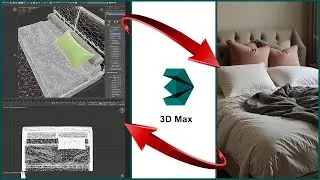 Creación de una Almohada en 3D Max con el Modificador Cloth