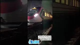 Continúan PRUEBAS en el Tren Suburbano al AIFA (Septiembre 2024)