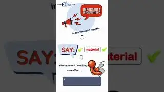 Speak like an IFRS expert - part 11 (material)