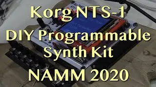 Korg NTS-1 - DIY Programmable Synth Kit | NAMM 2020