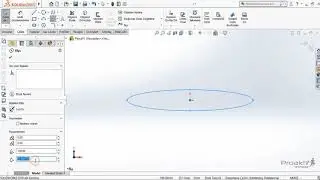 SolidWorks Parça 7 Elips Komutu
