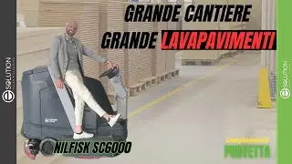 Spazio grande Lavapavimenti grande : Sc600 Nilfisk