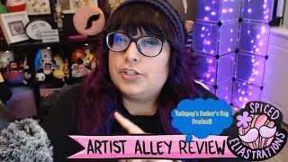 Father's Day Fest - Artist Alley Micro-vlog & Review