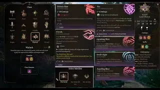 Baldurs gate 3: warlock overview early lvl 1-4 tactician diff