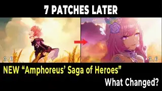 Every Change in Honkai Star Rail's Amphoreus Trailer After 307 Days | Full 3.0 vs 3.6 Comparison