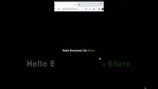 How To Change Text Using Animation  Effects  | HTML & CSS | 