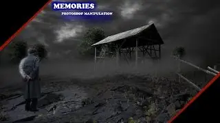 الذكريات- Memories- تصميم دمج احترافي مع ضبط الاضاءة Photoshop touch