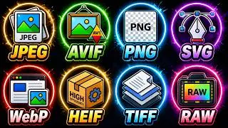 Image File Formats Explained: JPEG, PNG, GIF, SVG, and More!