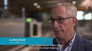 LVD Customer Esser (Germany) - Laser cutting and bending