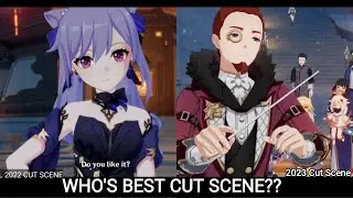 Genshin Impact 3.4 - Who's Best? Lantern Rite Festival 2022 Vs Lantern Rite Festival 2023(Cut Scene)
