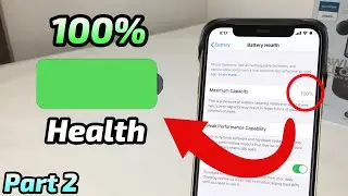 Maintain 100% iPhone Battery Health | Part 2