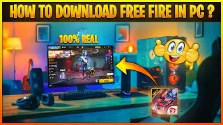 HOW TO DOWNLOAD FREE FIRE IN PC/LAPTOP | Download play free fire on pc 2022 #freefire