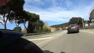 Salida Carretera Alella a Vilanova del Vallés