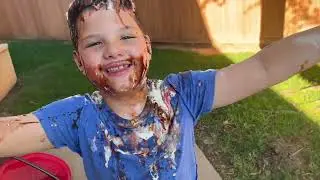 Caleb PLAYS with ICE CREAM! Funny Play Time Adventure with Aubrey!