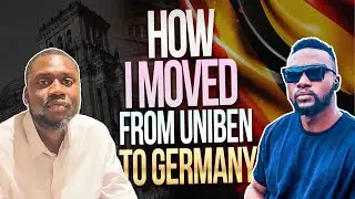 How I moved from Uniben to Germany for FREE.... (not a scholarship) 🤯