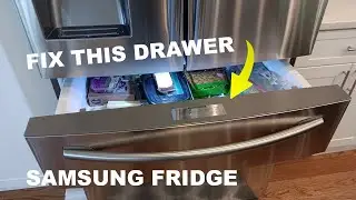 Samsung Refrigerator - Flex Zone Drawer Not Working, Freezer light out - How to fix