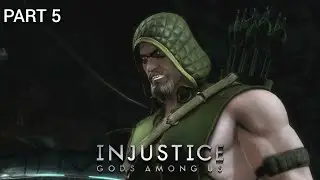 Injustice: Gods Among Us Story Mode Walkthrough | Chapter 5: Green Arrow