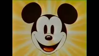Walt Disney Cartoon Classics, Volume 1 Voici Mickey! 1987 French VHS Opening, Intervals, and Closing