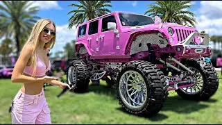 Meet the Wildest Pink Cars in the USA!