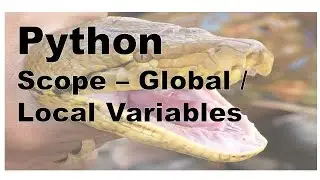 304-Python - Scope (Global Keyword)