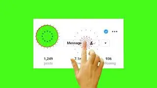 Instagram green screen animation no copyright