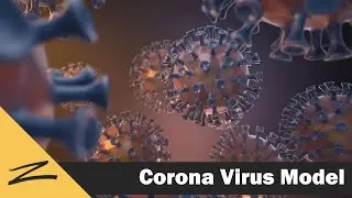 C4D - How to Model a Corona Virus Cell: Cinema 4D Tutorial
