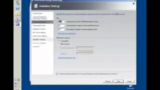 Installing System Center Virtual Manager