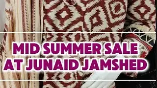 Mid Summer Sale at Junaid Jamshed J.@vlogsbysjabeen6603 #sjabeen #vlogsbysjabeen #junaidjamshed