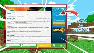 COMO BAIXAR MINECRAFT PC COM TODAS VERSÕES E JOGAR ONLINE (2021)