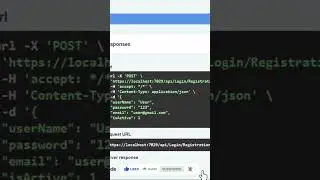 WEB API REGISTER .NET CORE SQL SERVER #login #dotnet #restapi #coding #development #short #shorts