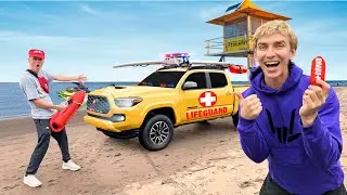 Buying my Cousin His DREAM CAR!! (Lifeguard Lamborghini)