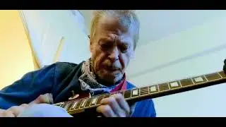 Thumb finger picking '91 Orville foto flame top Les Paul