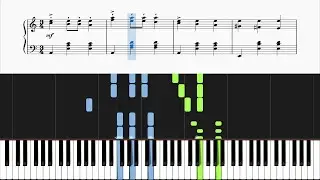 F. Schubert - 12 Grazer Waltzer, D. 924, Op.  91, No. 9 (Piano Tutorial)