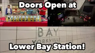Doors Open at Lower Bay Station!