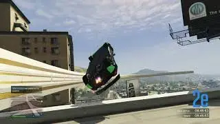Grand retour sur GTA 5 avec Romu ! - Course Wallride Hard