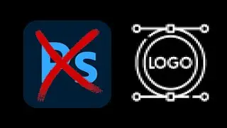 Why NEVER use photoshop for Logos & Icons Design.