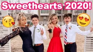 SNEAKING INTO A HIGH SCHOOL DANCE! | Brock and Boston