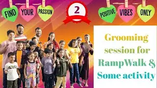 मनस्वी चे Grooming session 👯‍♂️| Fashion walk | kids modeling #ytshorts #trending #fashion #modeling