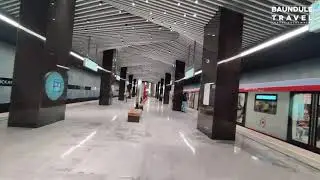 Aminyevskaya Metro Station | Newly Open Bolshaya Koltsevaya line of the Moscow Metro