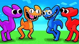 Rainbow Friends but Everyone is CYAN!?