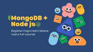 Make a register/login/edit/delete page in node js using MongoDB | full tutorial